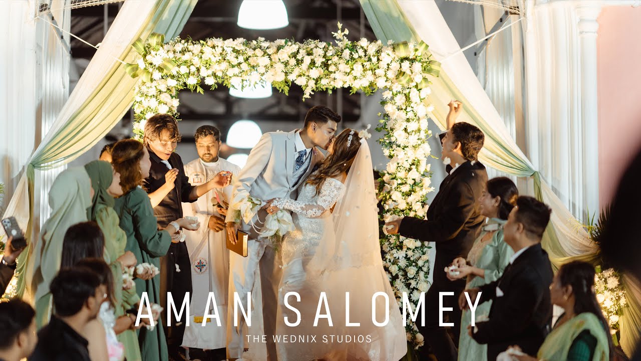 Salomey & Aman | Church Wedding | Hyderabad | WEDNIX
