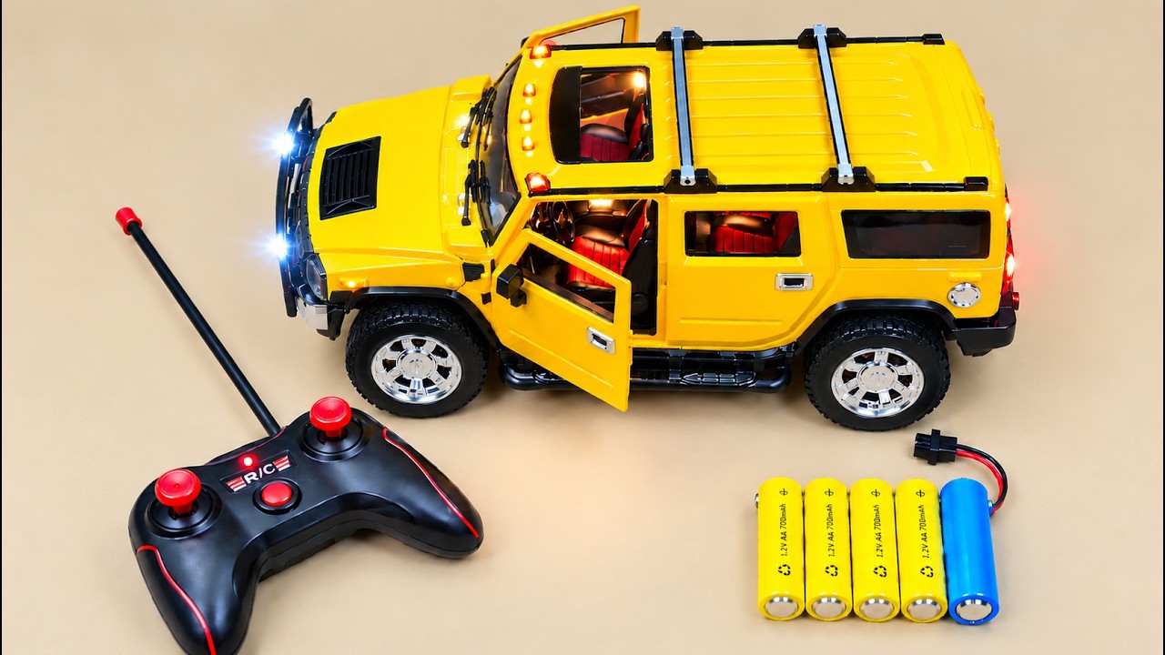 Unboxing RC SUV, RC Sports Car, Remote Control Racing Car & Driving Test