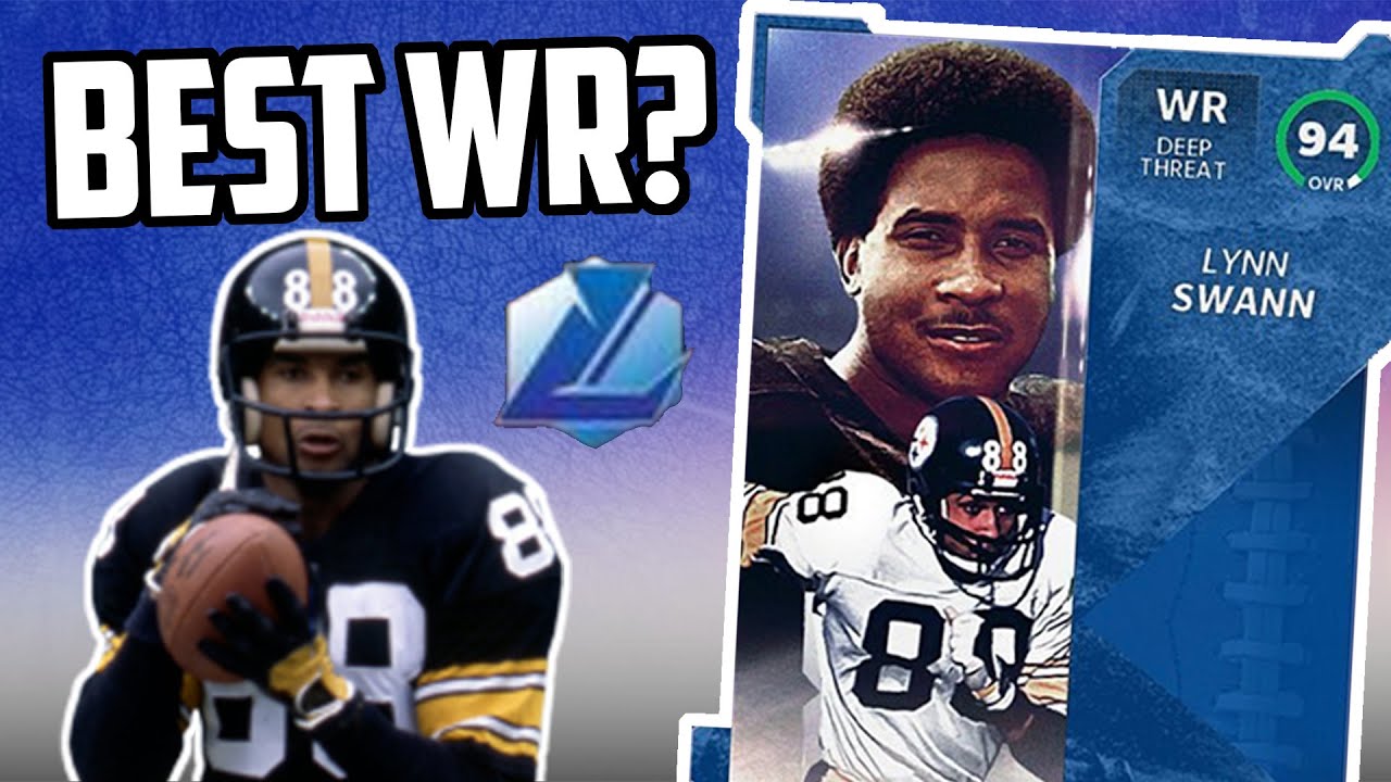 Lynn Swann Legends 94 OVR Madden 21 Card Review | Pittsburgh Steelers Ultimate Theme Team