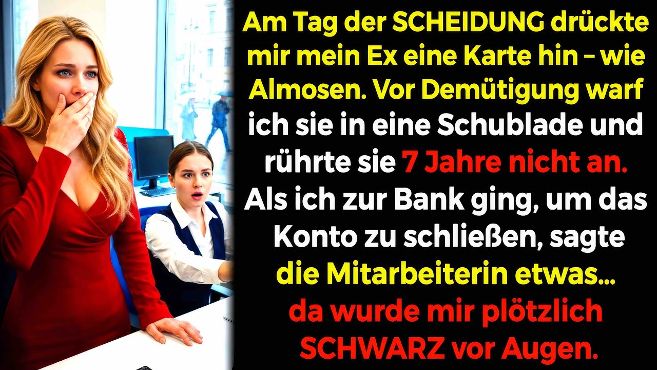 Mein Mann warf mir die Karte vor dem Gericht in die Pfütze – nach 7 Jahren erfuhr ich die WAHRHEIT
