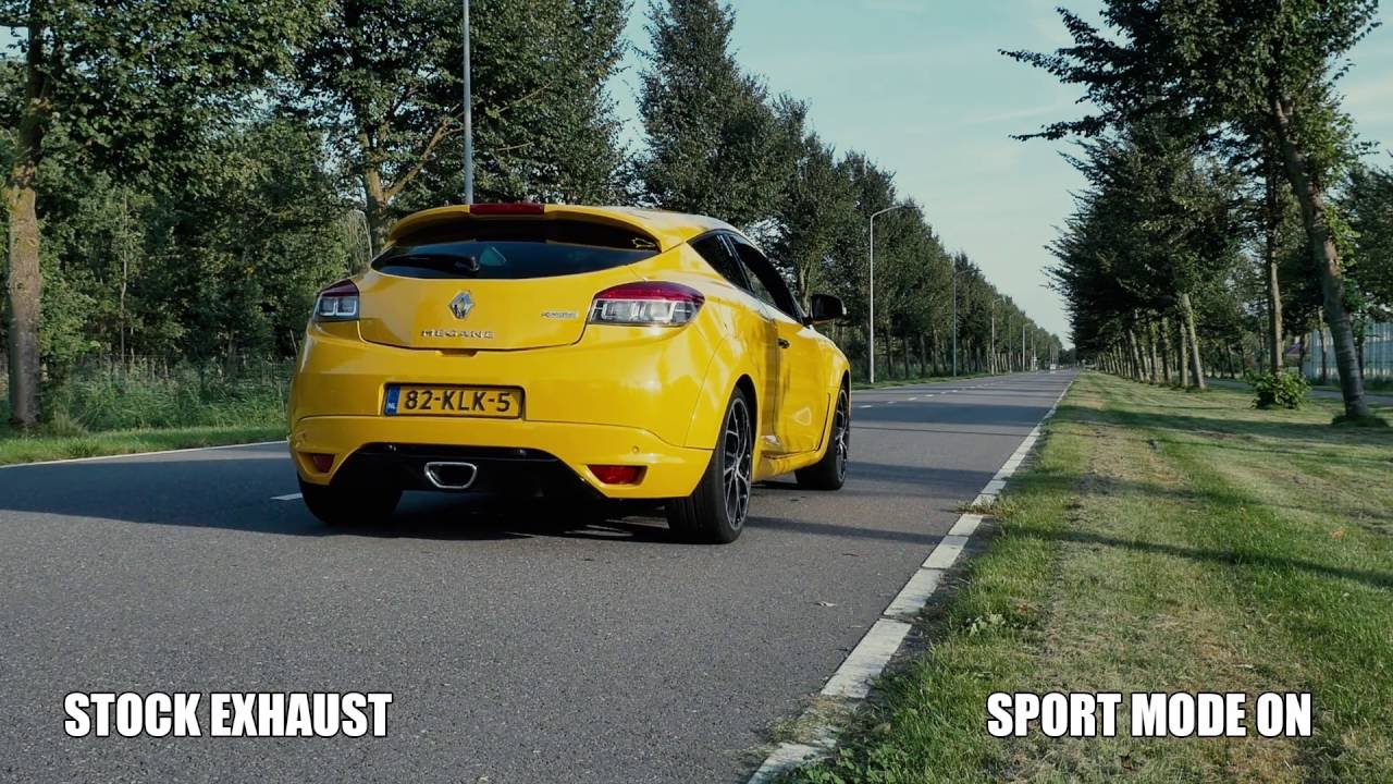 Renault Mégane 3 RS 250 GT Performance silencieux tube inox