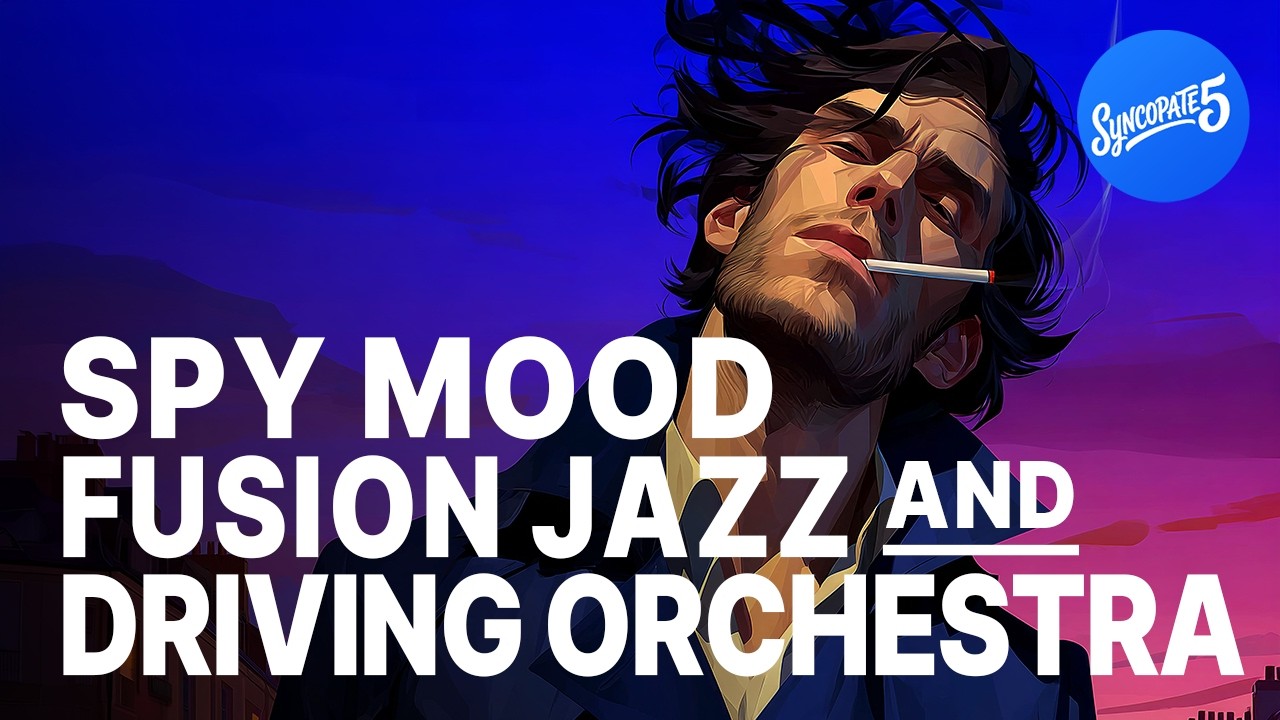 👑high-velocity spy jazz, and driving orchestral - URBAN CHASE