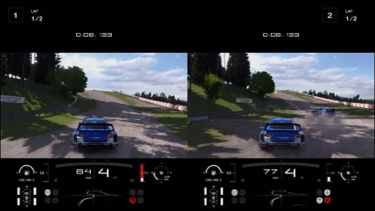 Gran Turismo 7 - 2 Player Battle Gameplay