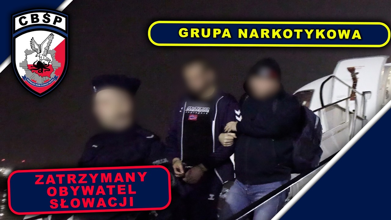 CBŚP rozbija międzynarodową siatkę narkotykową. Zatrzymany obywatel Słowacji trafił przed polski sąd