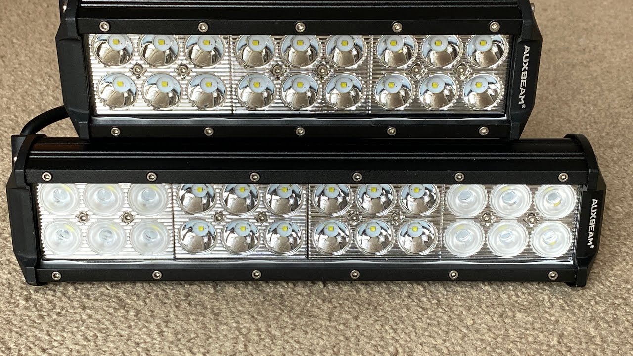Auxbeam 9” vs 12” Lightbar Review and Comparison
