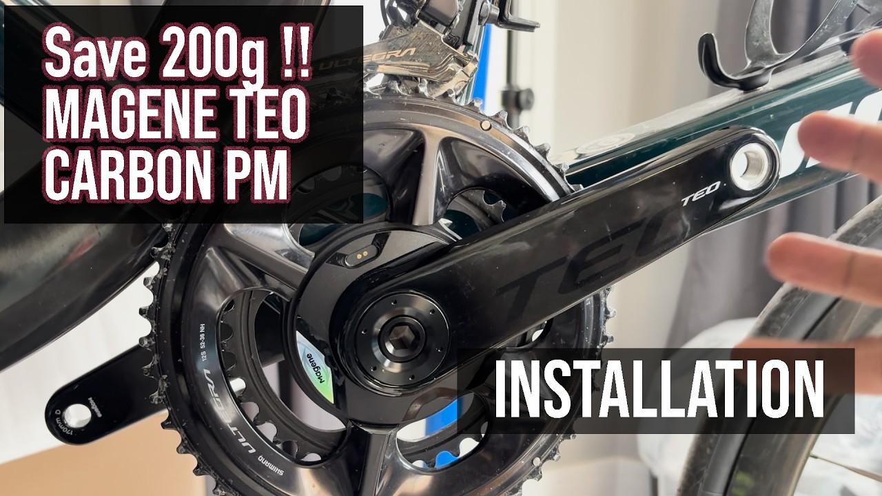 ЛУЧШЕЕ ОБНОВЛЕНИЕ! - Установка измерителя мощности Magene TEO 515 CARBON.