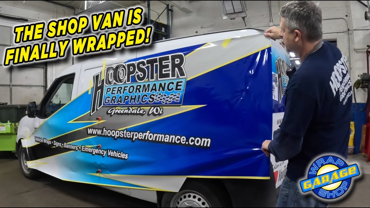 Vinyl Wrapping the Shop Van! #vinylwrap #asmr