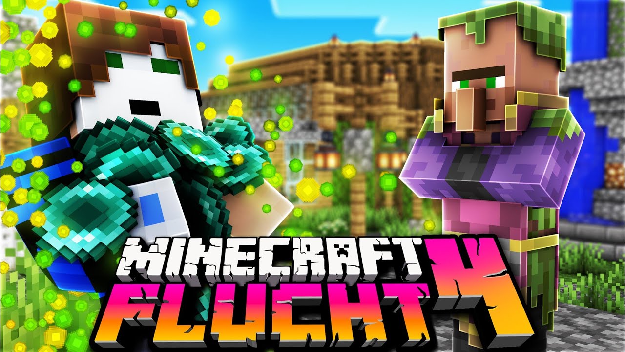 Mit diesen Dorfbewohnern schwimmst du in Erfahrung! ☆ Minecraft: Flucht 4 #25