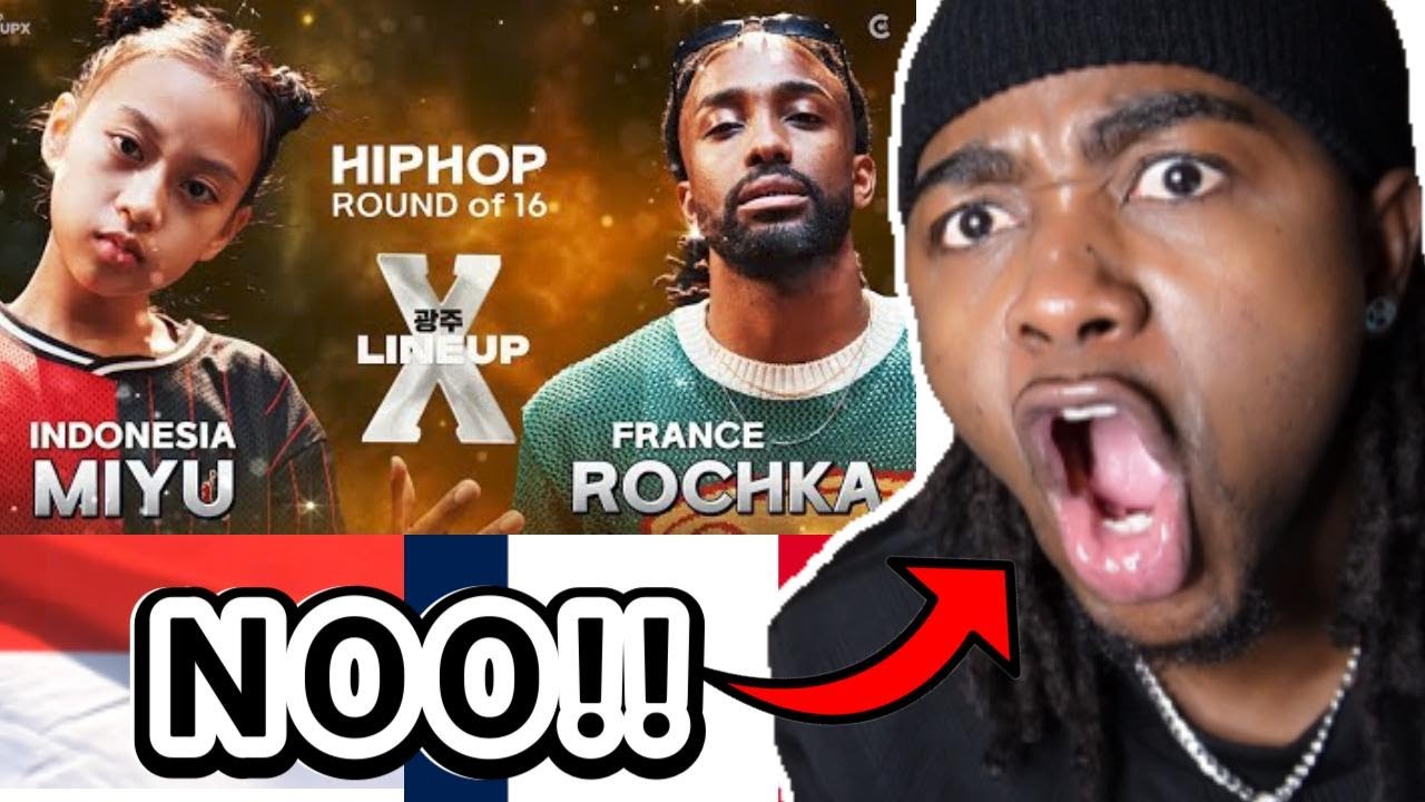 🇮🇩MIYU VS 🇫🇷ROCHKA HIPHOP ROUND OF 16ㅣ2025 LINE UP SEASON X (REACTION!!)
