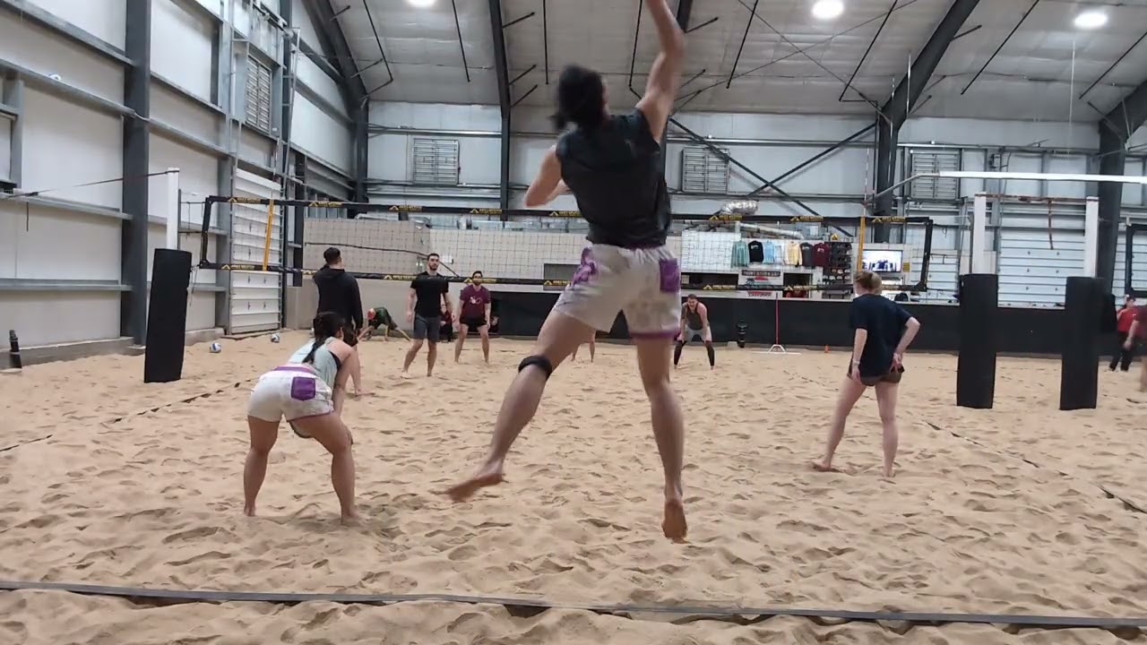 Sandbar Coed Quads 2/17 Game 1 Set 1