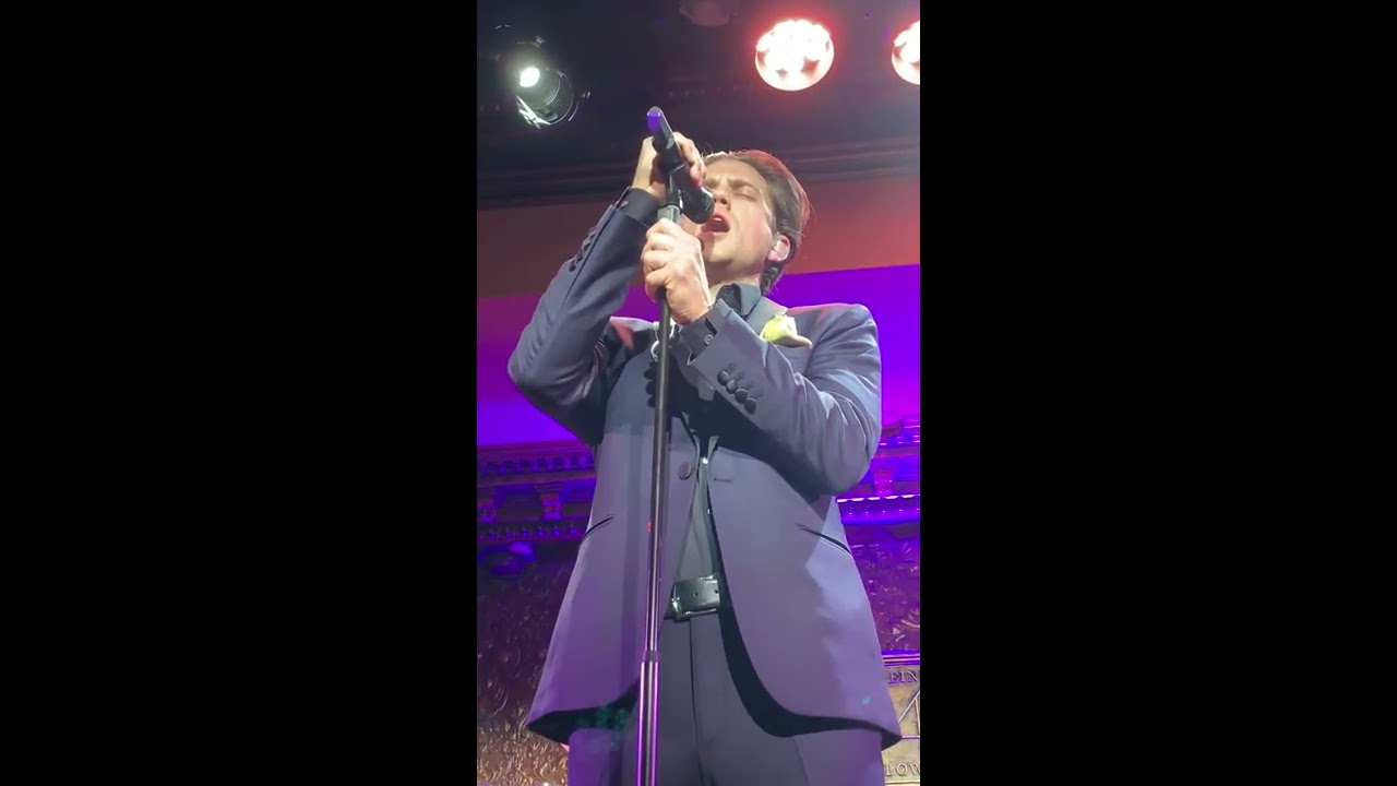 Aaron Tveit NYE at 54 Below - Being Alive (Company)