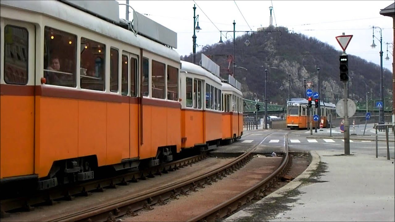 UV villamos Budapesten - Straßenbahn - Tramway