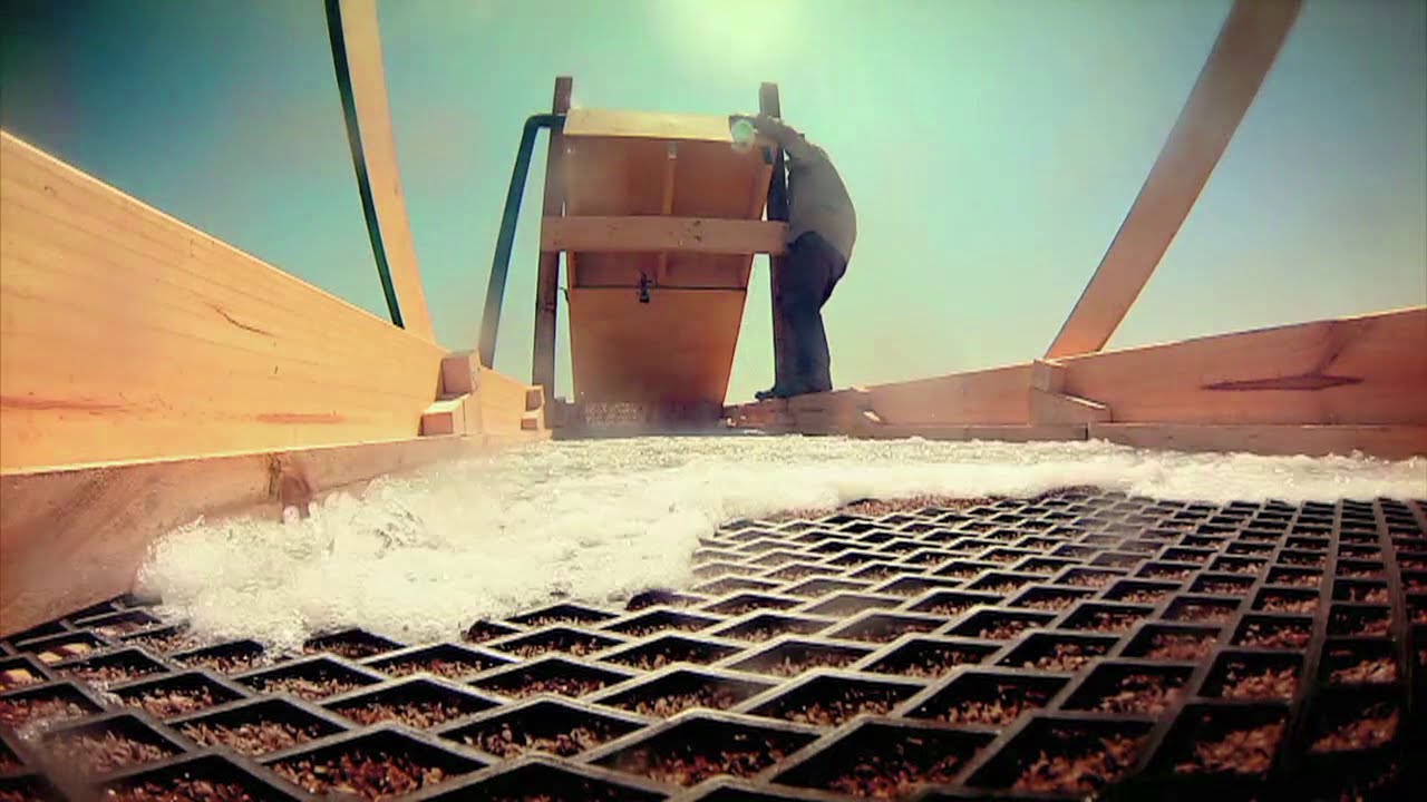 Goldrausch in Südamerika - Waschanlage mal anders