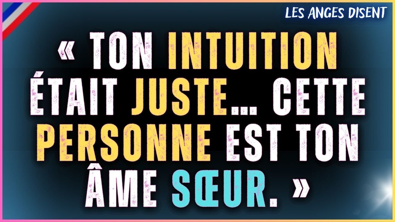💘 « Ton intuition était juste… Cette personne est ton âme sœur. » | 📩 Message Des Anges Aujourd'hui