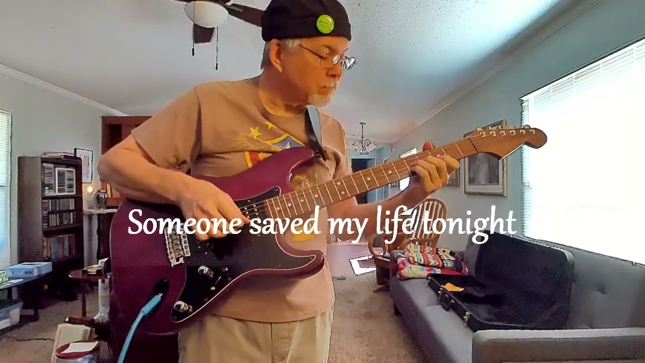 Someone Saved My Life Tonight Cover By Roger Weafer