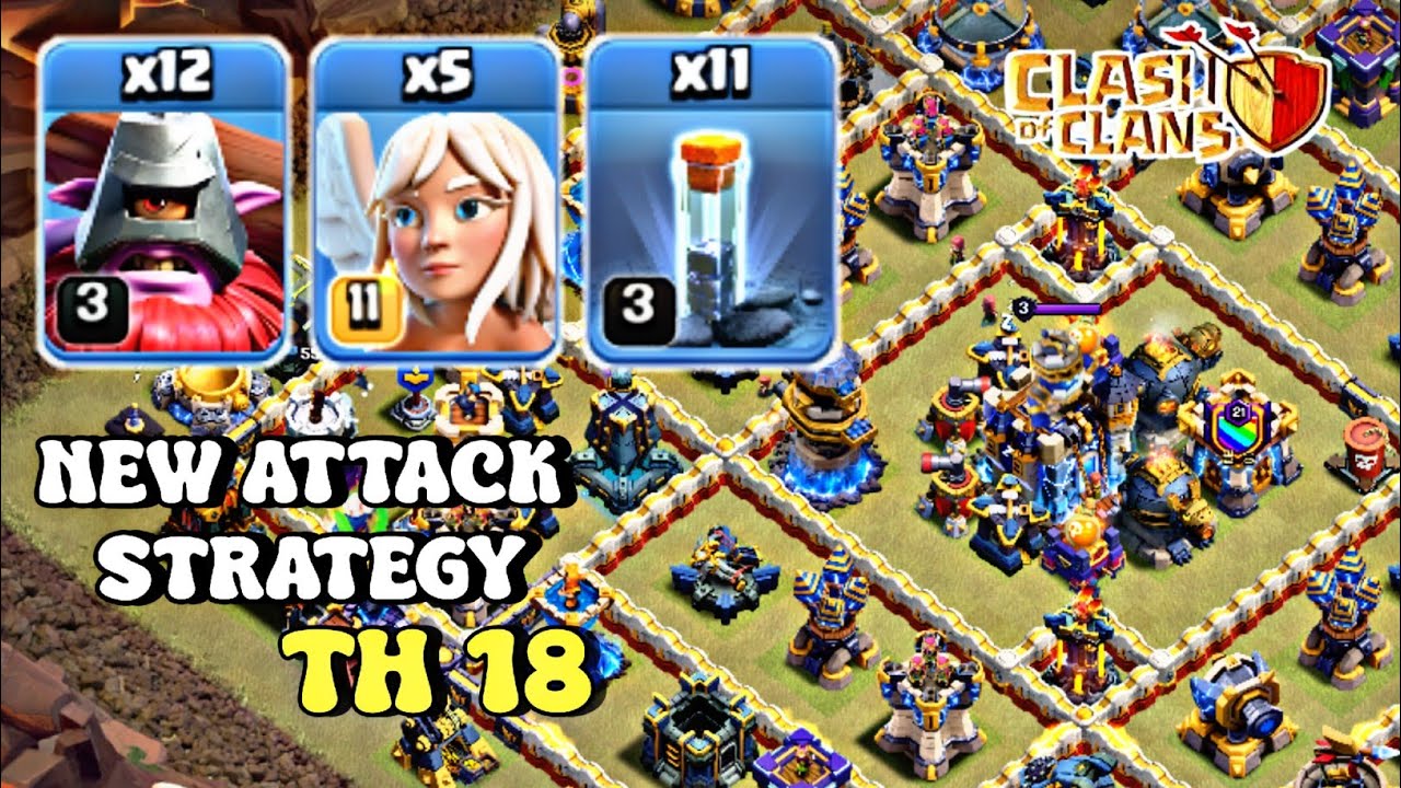 TH 18 NEW ATTACK STRATEGY! Thrower And Healer With Totem Spell | CLASH OF CLANS