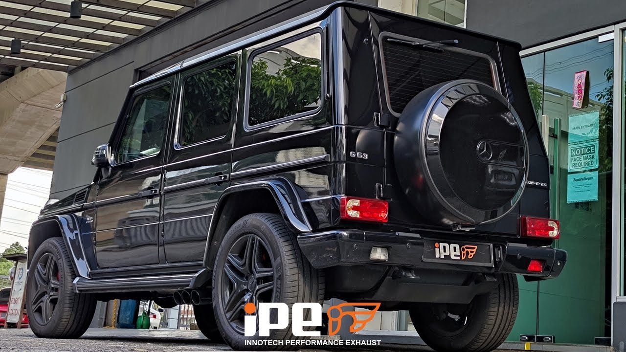 MERCEDES AMG G63 W463 IPE EXHAUST | 5.5L V8 G WAGON BEAST