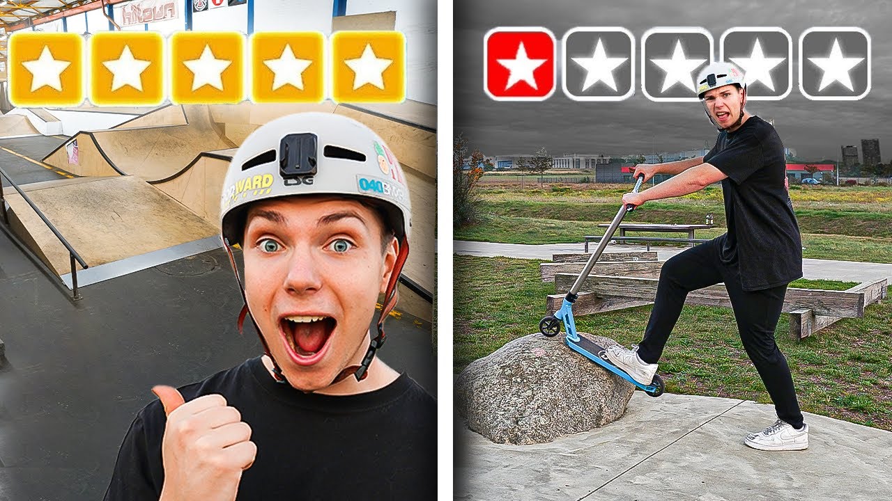 1 Stern VS 5 Sterne Skatepark!