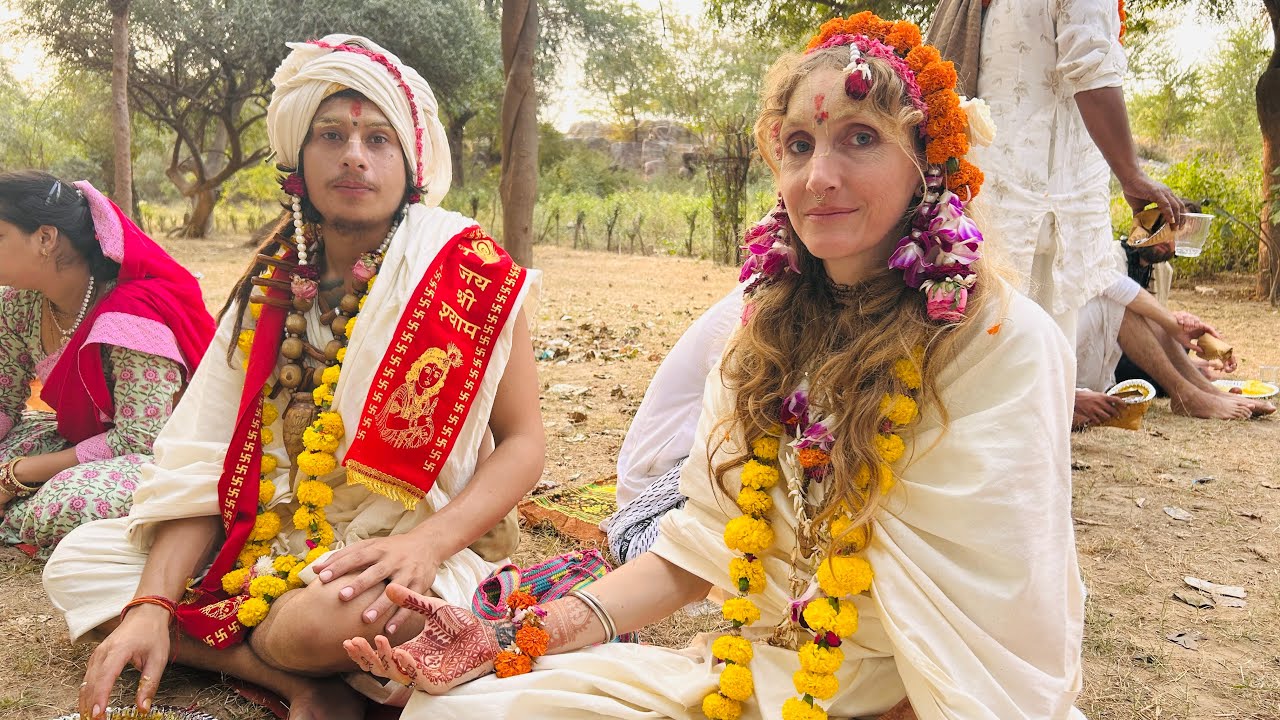 Vedic vivah of Ladli Sharan ji and Radhika Mata Ji