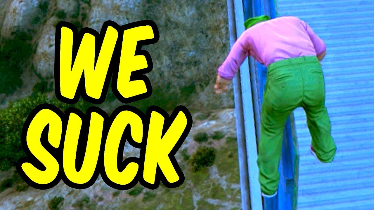 Rage Parkour - GTA 5 Funny Moments (GTA V Deathrun)