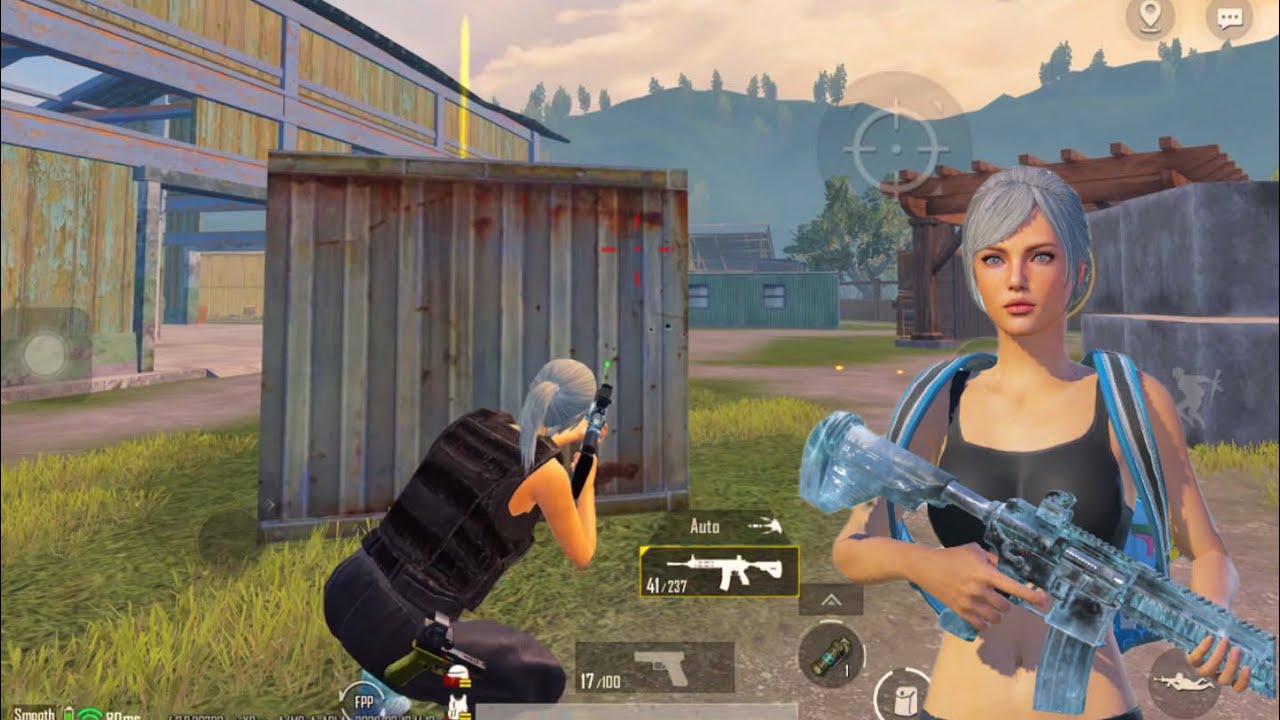 Bgmi room m416 It's a dangerous match 120fps This guy challenges PUBG and Bgmi