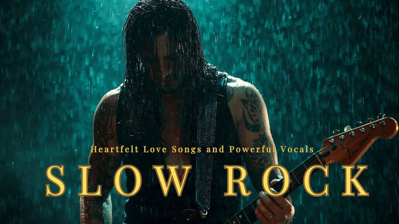 Slow Rock  rock Emotional Love Ballads – Romantic Songs for Night Drive, Broken Heart & Memories 🎶💔