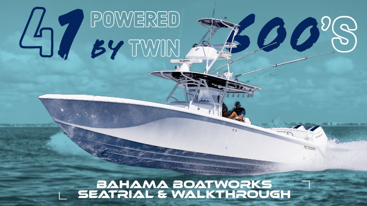 Can Twin 600's Push a 41' Bahama?