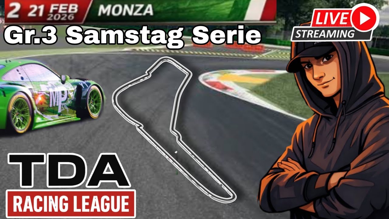 🔴Renntag #002 Monza / TDA Racing Liga🫡 Samstag Rennen! Live!