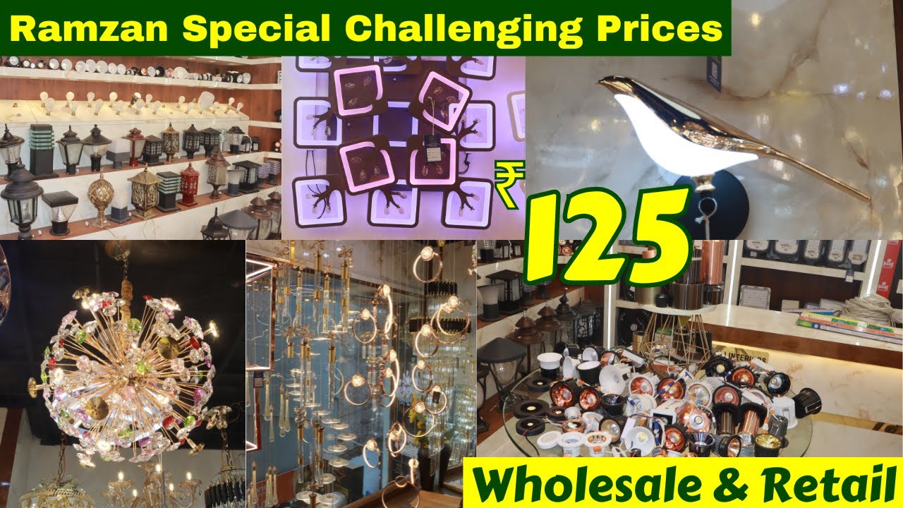 Ramzan Special Challenging Prices ₹ 125 Decorative Lights In Hyderabad #RK Lights Troop Bazar