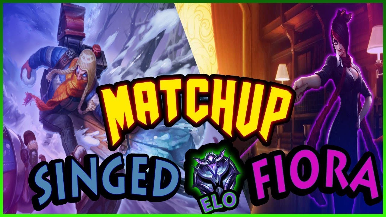 Singed vs Fiora | Elmas ELO