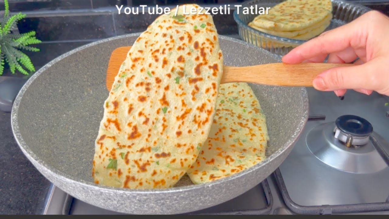 Allahım Bu Nasıl Bir Lezzet Böyle 😱 Biz Tadına Bayıldık 👌 Mutlaka Deneyin Kahvaltılık Lavaş Tarifi ✅
