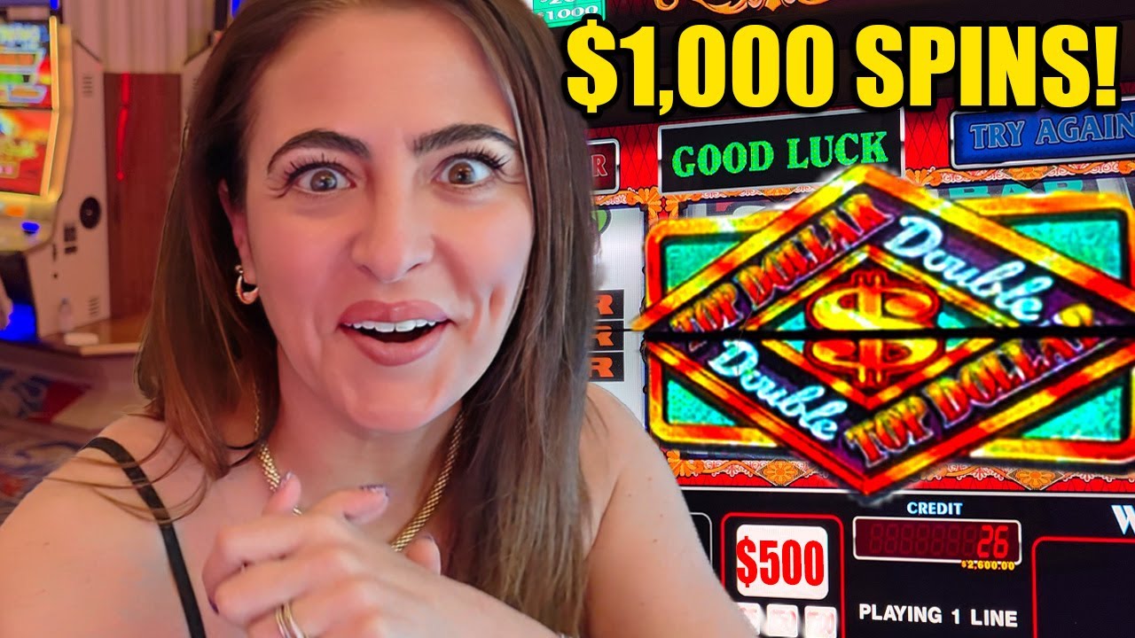 I'M LITERALLY SHAKING After I Won My 1st $1,000/SPIN Bonus EVER!!