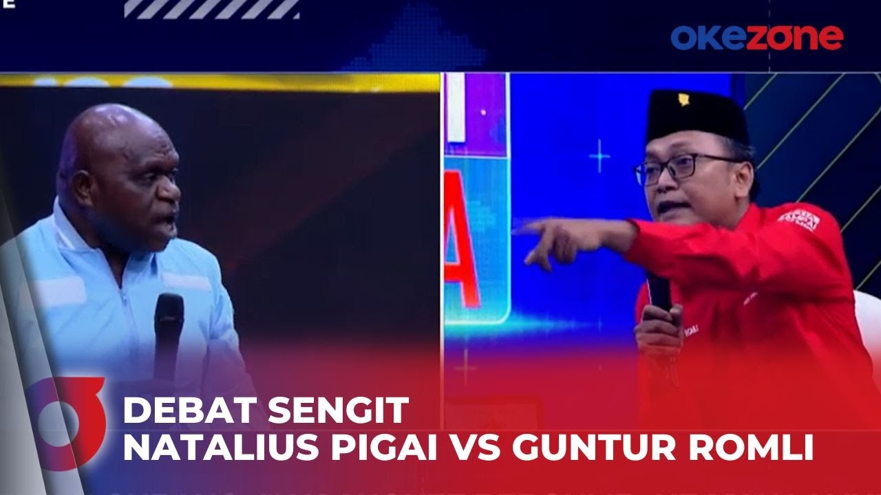 [FULL] Debat Panas Guntur Romli Bantah Natalius Pigai Soal Tingkat Partisipasi Pemilih: Data Ngawur!