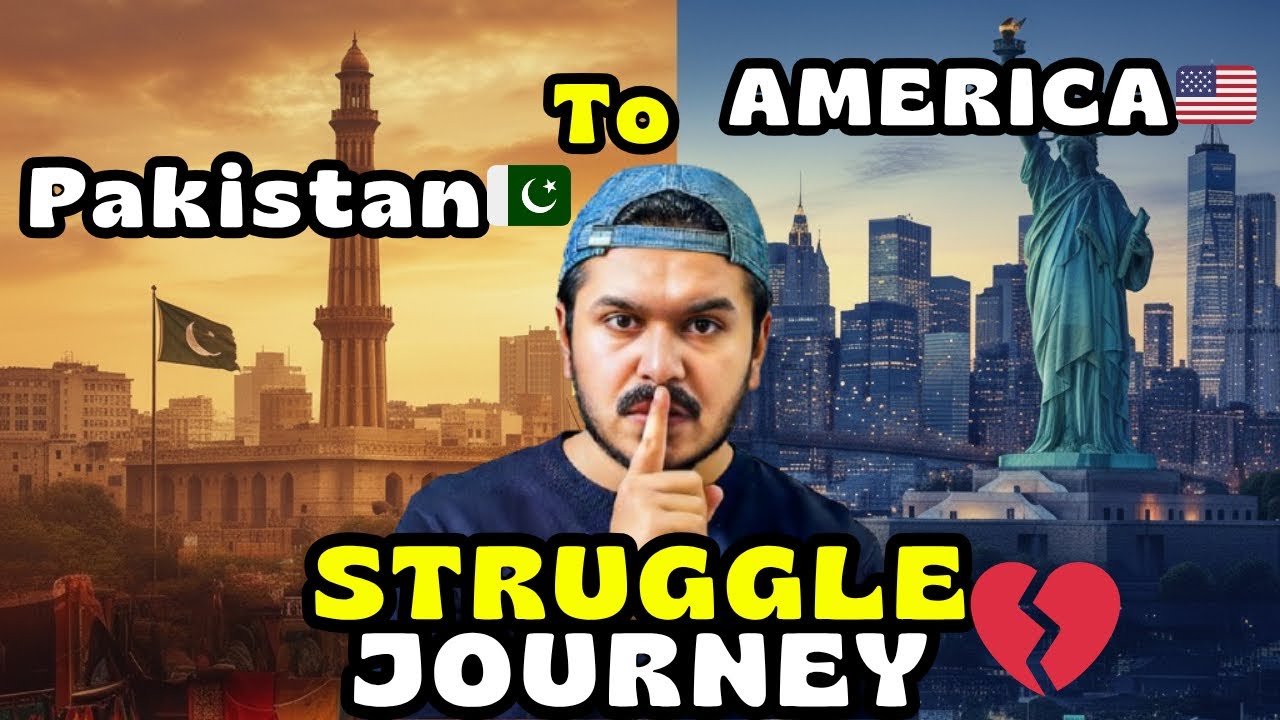 karachi To New York ✈️🇺🇸 Zindagi Ka Sabse Mushkil Travel😰 Journey Struggle💔