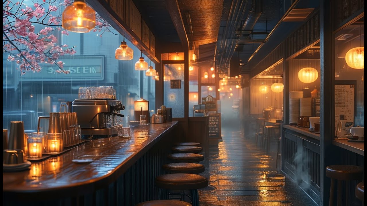 静かなカフェ ☕ Dawn Piano Meditation・眠れる優しいピアノ音楽