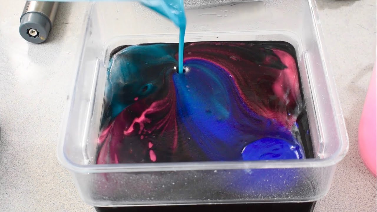 Celestial Moon 🌙 Cold Process Soap Making with M&P Moon Embeds
