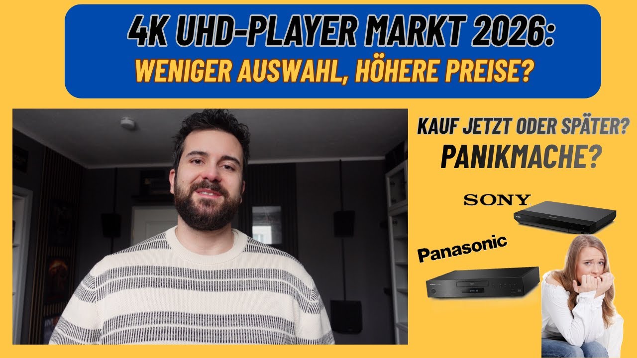 4k UHD-Player auf Reserve? Panasonic, Sony & die Zukunft von Abspielgeräten