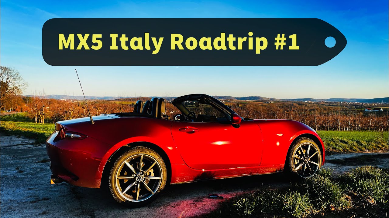 Mazda MX5 Roadtrip - Germany - Swiss Alps - Italy - Lago d‘Iseo - Lago di Garda [S4 E8]
