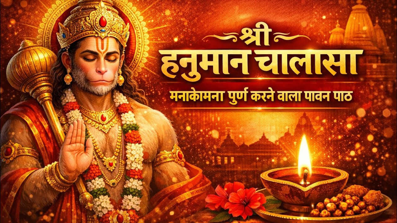 “श्री Hanuman चालीसा |आरती मनोकामना पूर्ण करने वाला पावन पाठ” 