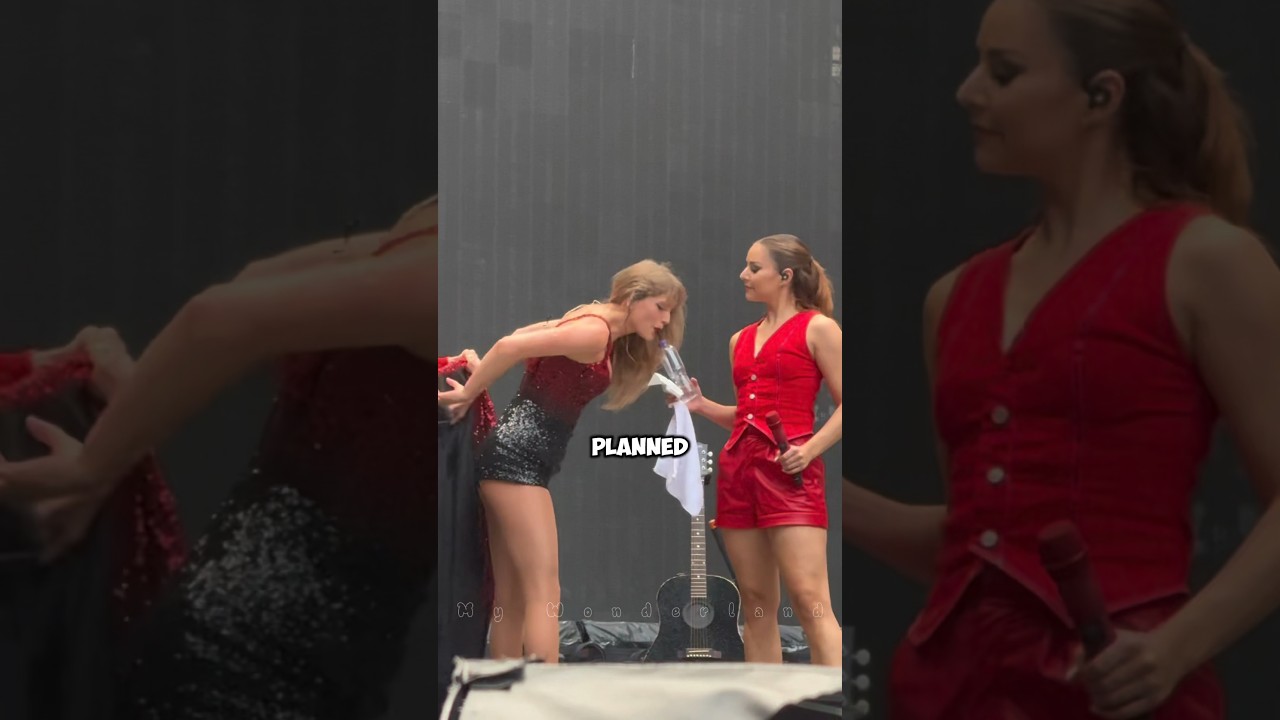 Taylor Swift&rsquo;s Small Break on Stage #taylorswift #shorts