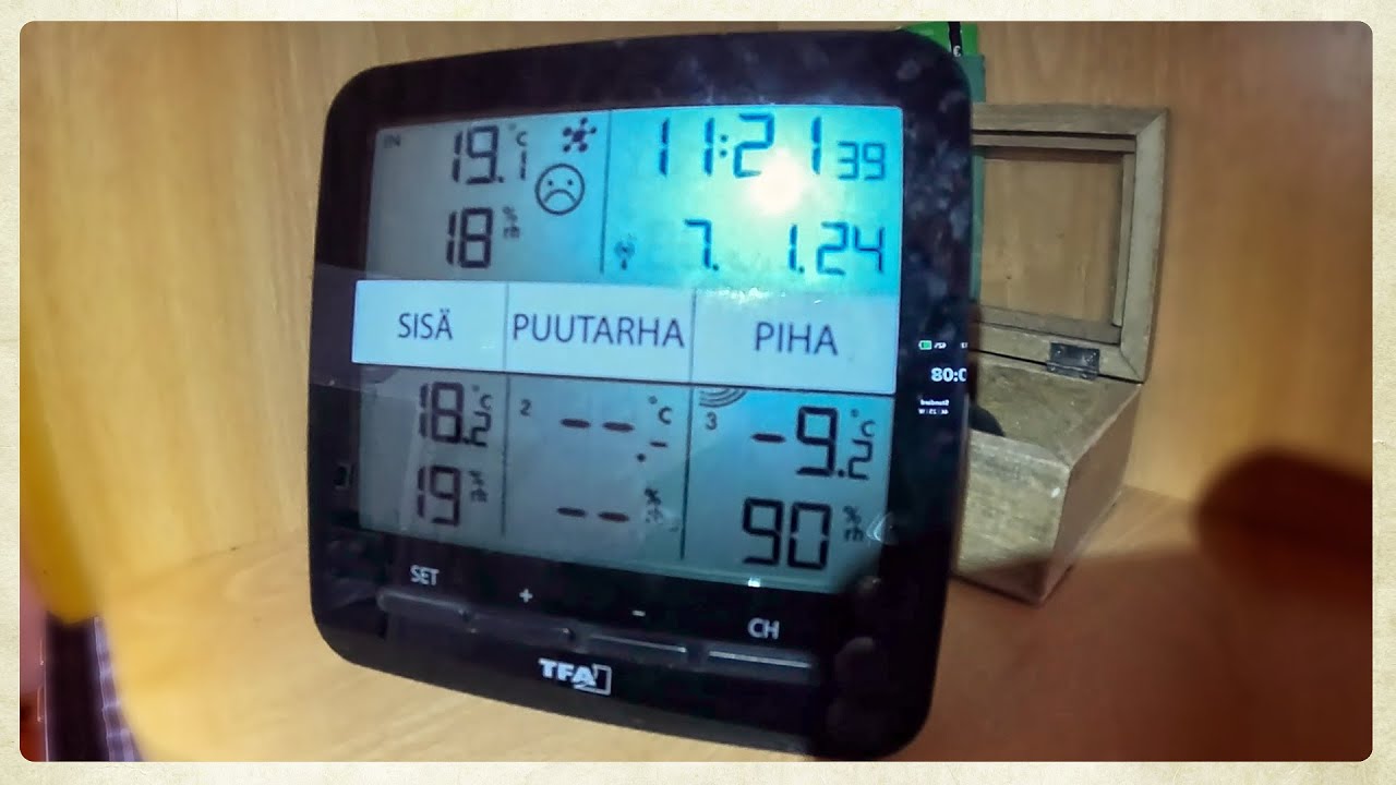 Lauhtuvaa  ja lämmintä vettä