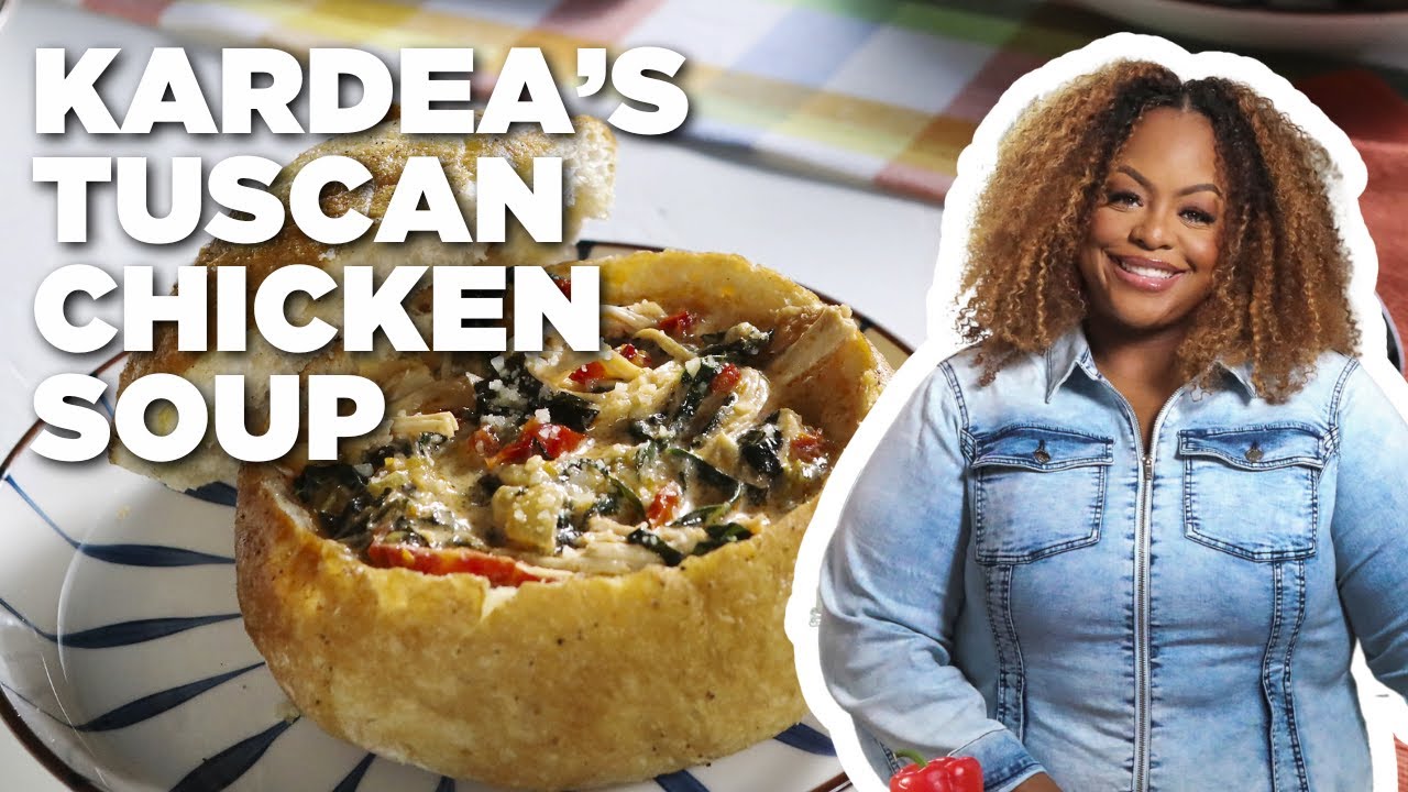 Kardea Brown's Tuscan Chicken Soup | Delicious Miss Brown | Food Network
