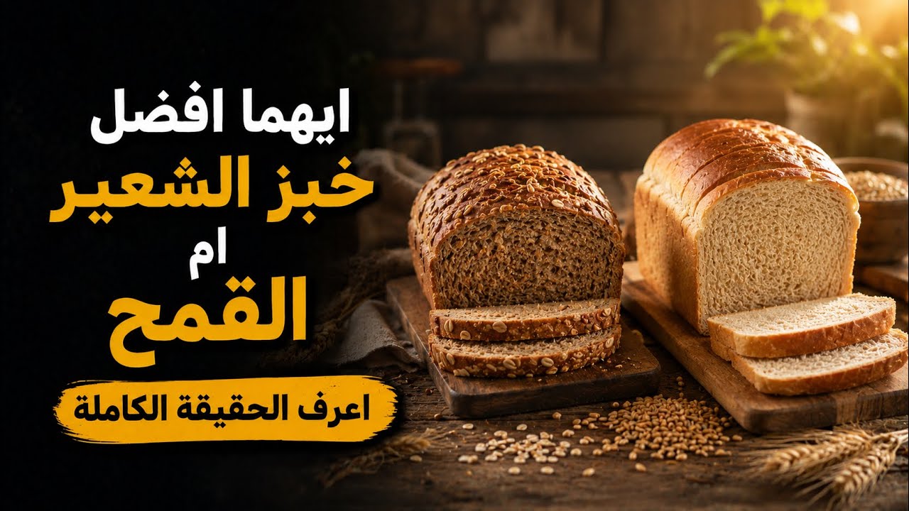 ايهما افضل خبز الشعير ام خبز القمح وتاثيرهما علي سكر الدم( اخصائي تغذية السيد علي )