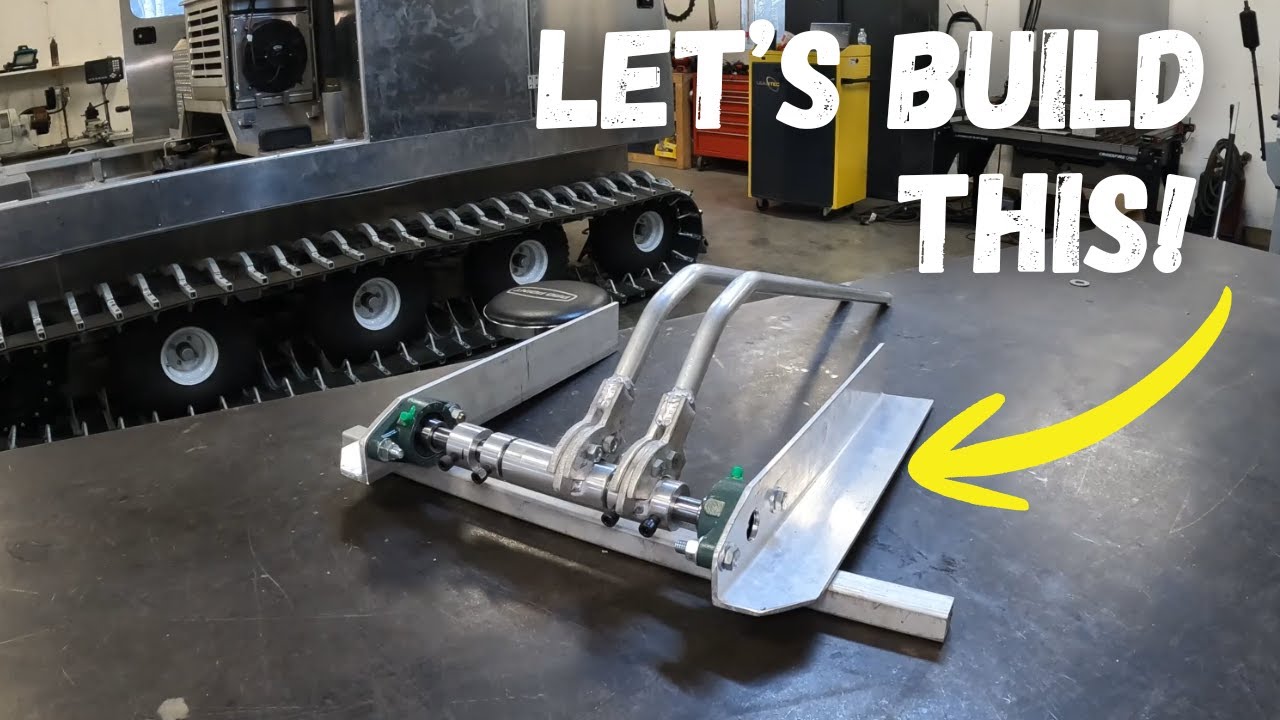 Я спроектировал собственную систему управления снегоходом…