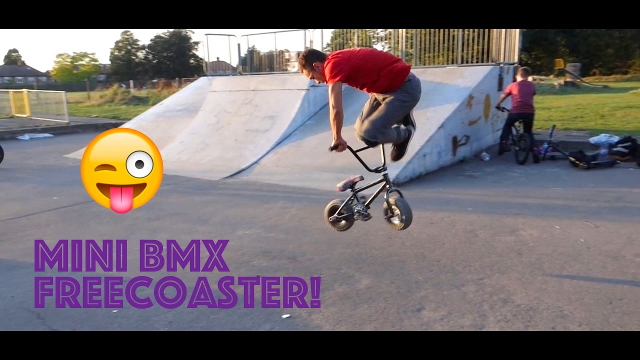 mini bmx Freecoaster! test