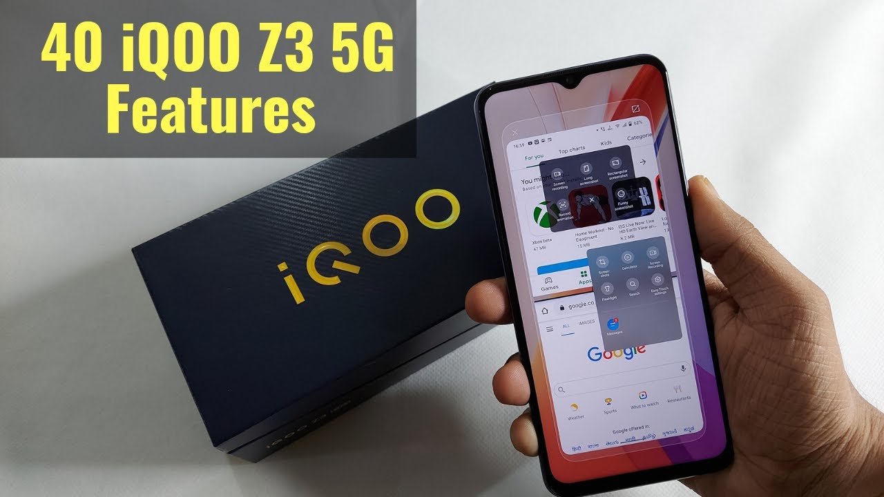 iQOO Z3 5G Tips and Tricks - 40 Basic & Important Features in Hindi