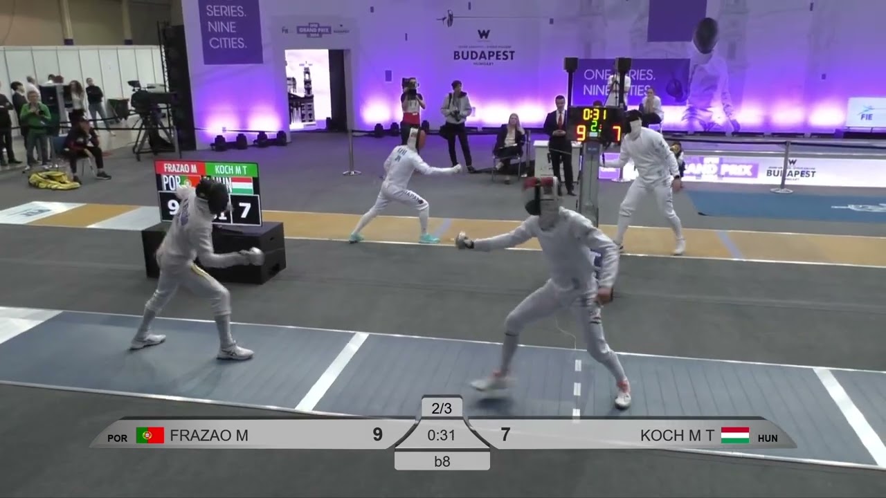 2024 112 T08 01 M E Individual Budapest HUN GP BLUE KOCH HUN vs FRAZAO POR