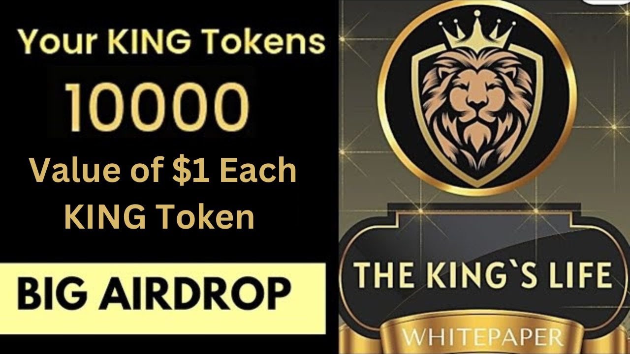 $10 Million FREE AIRDROP Giveaway | 10,000 FREE KING Tokens