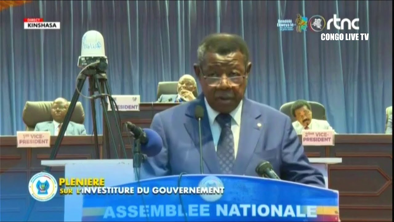 🔴RDC - L'INTERVENTION MUSCLÉ DE LAMBERT MENDE À L'INVESTITURE DU GOUVERNEMENT SUMINWA