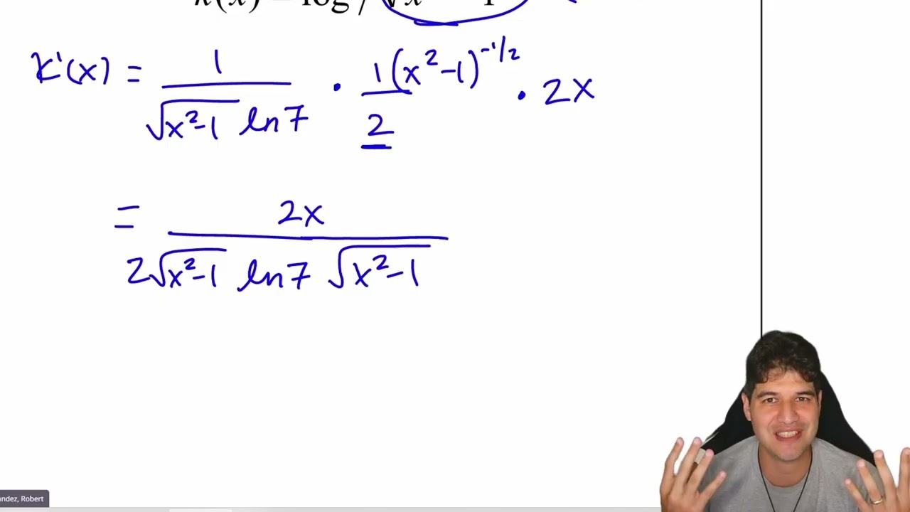 3.6b Derivatives of Logarithms with Different Bases | AP Calculus